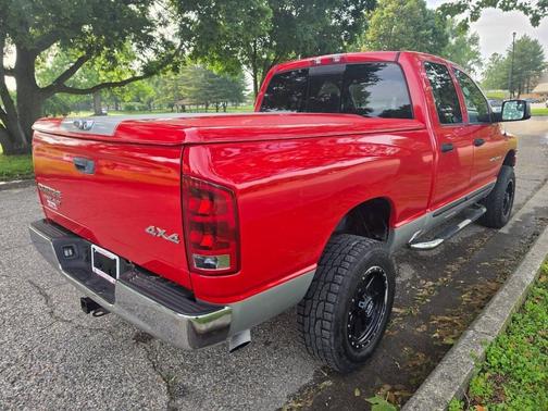 Red 2003 Dodge Ram 2500 SLT Quad Cab