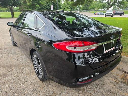 Shadow Black 2018 Ford Fusion SE