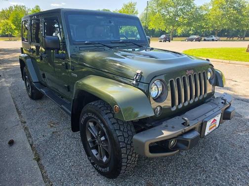 Sarge Green 2016 Jeep Wrangler Unlimited Sahara