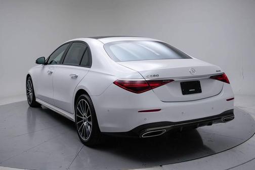 White 2024 Mercedes-Benz S-Class 4MATIC