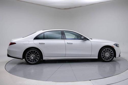 White 2024 Mercedes-Benz S-Class 4MATIC