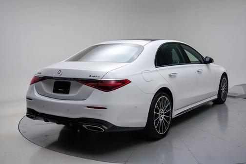 White 2024 Mercedes-Benz S-Class 4MATIC