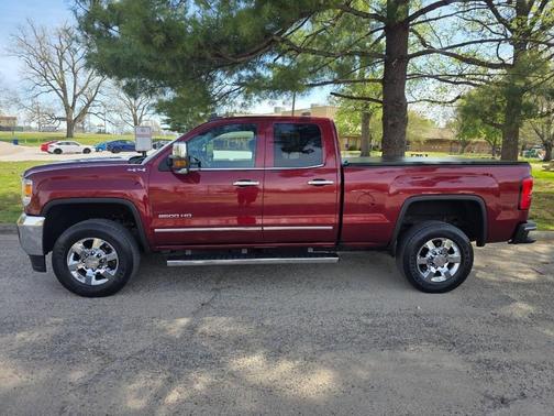 Burgundy 2016 GMC Sierra 2500 SLT