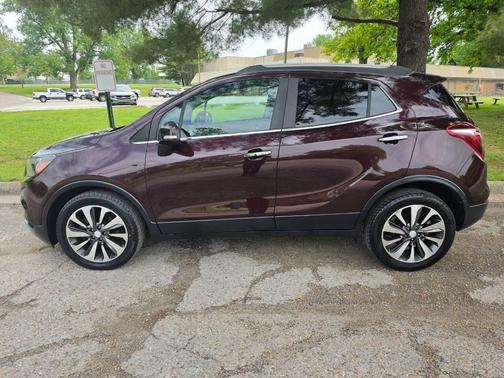 Burgundy 2017 Buick Encore Preferred II
