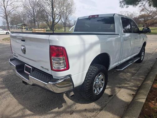 Bright White Clearcoat 2021 RAM 2500 Big Horn Crew Cab 4x4 6'4' Box
