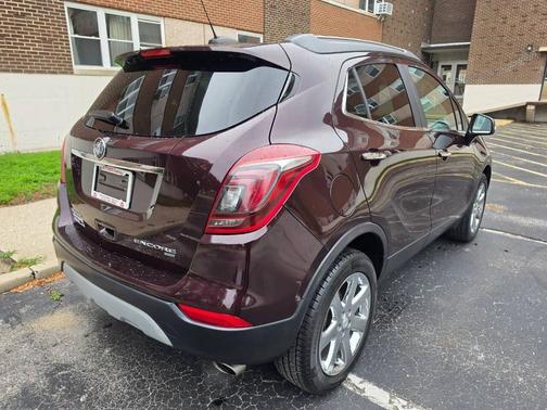 Black Cherry Metallic 2018 Buick Encore Preferred II