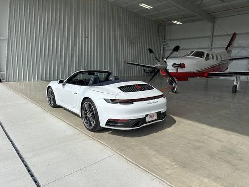 White 2021 Porsche 911 Carrera 4S Cabriolet