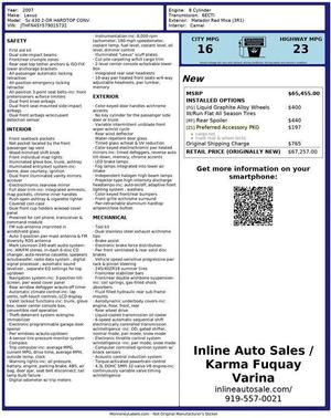 2007 Lexus SC 430 Base