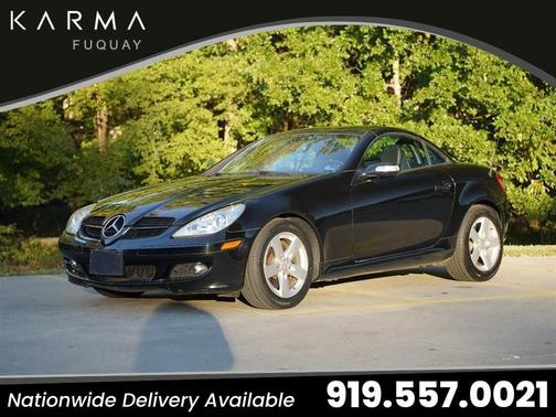 Black 2006 Mercedes-Benz SLK-Class SLK280 Roadster