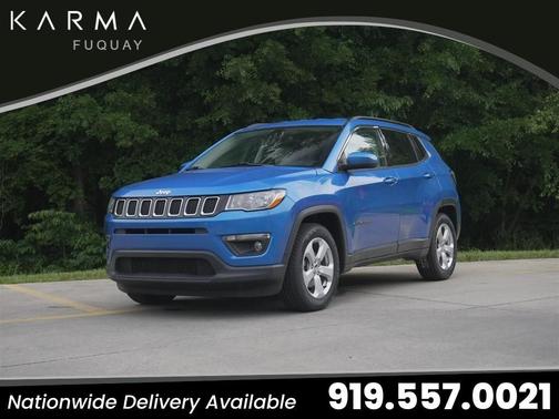 Laser Blue Pearlcoat 2020 Jeep Compass Latitude