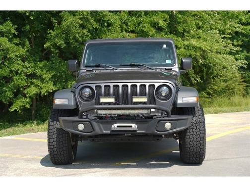 Granite Crystal Metallic Clearcoat 2018 Jeep Wrangler Unlimited Sport