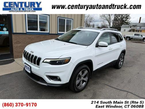 Bright White Clearcoat 2019 Jeep Cherokee Limited