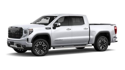 Glacier White Tricoat 2026 GMC Sierra 1500 Denali Ultimate