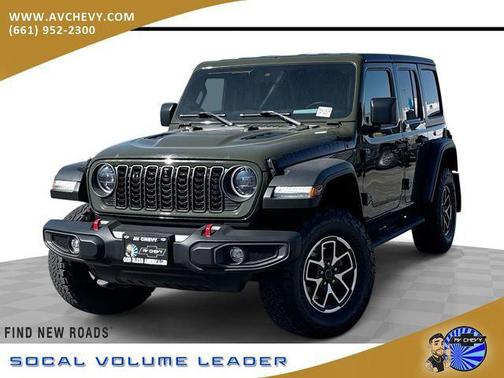 Sarge Green Clearcoat 2024 Jeep Wrangler Rubicon