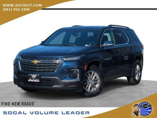 Northsky Blue Metallic 2023 Chevrolet Traverse LT Cloth
