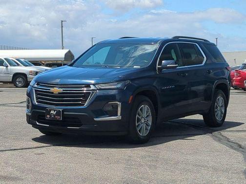 Northsky Blue Metallic 2023 Chevrolet Traverse LT Cloth