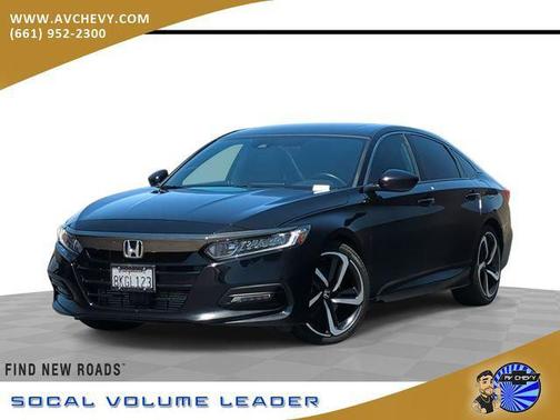 Crystal Black Pearl 2019 Honda Accord Sport 2.0T