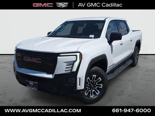 Summit White 2026 GMC Sierra EV Extended Range Elevation