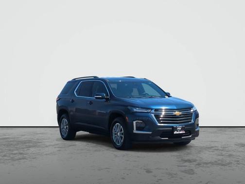 Northsky Blue Metallic 2023 Chevrolet Traverse LT Cloth