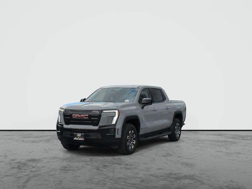 Thunderstorm Gray 2026 GMC Sierra EV Extended Range Elevation