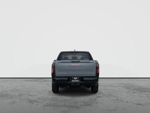 Thunderstorm Gray 2026 GMC Sierra EV Extended Range Elevation