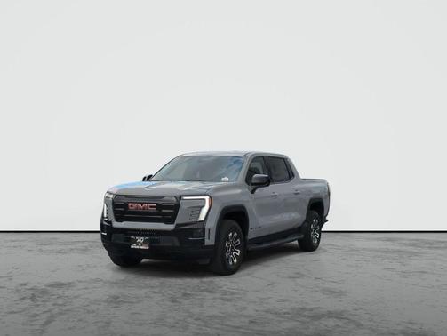 Thunderstorm Gray 2026 GMC Sierra EV Extended Range Elevation