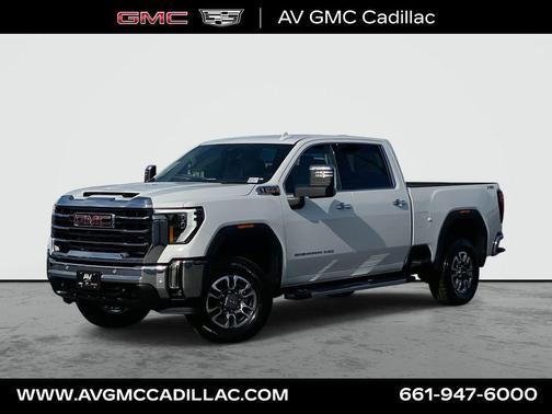 Summit White 2026 GMC Sierra 2500 SLT Truck