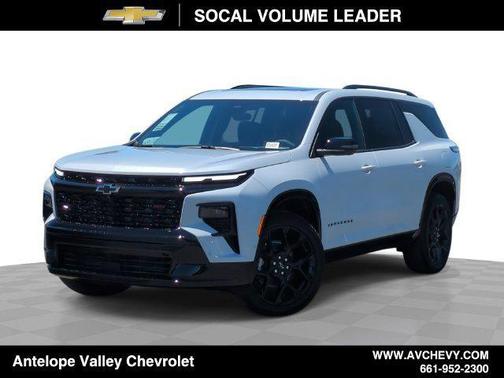 Polar White Tricoat 2026 Chevrolet Traverse RS
