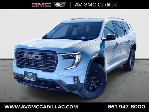 Summit White 2026 GMC Acadia AT4 AWD