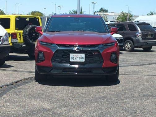 Cherry Red Tintcoat 2022 Chevrolet Blazer RS