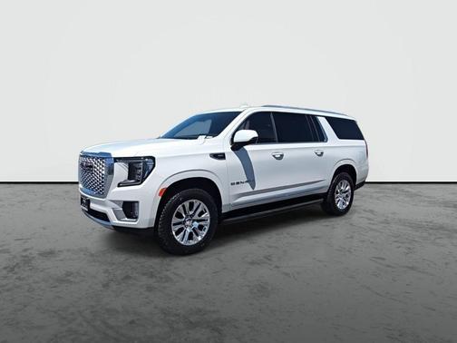 White Frost Tricoat 2024 GMC Yukon XL Denali