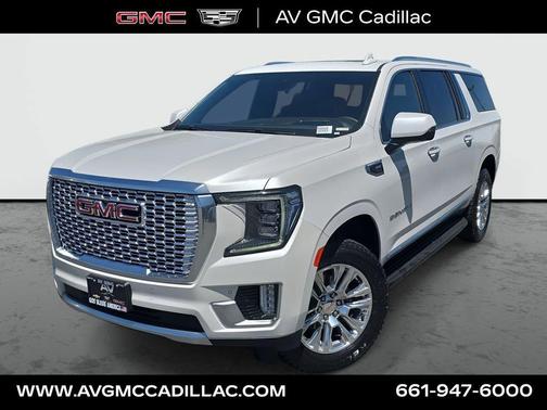 White Frost Tricoat 2024 GMC Yukon XL Denali