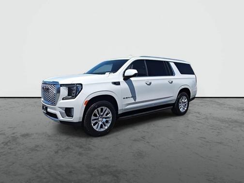 White Frost Tricoat 2024 GMC Yukon XL Denali