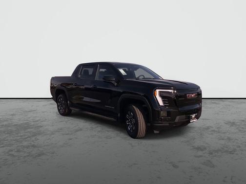 Onyx Black 2026 GMC Sierra EV Standard Range Elevation