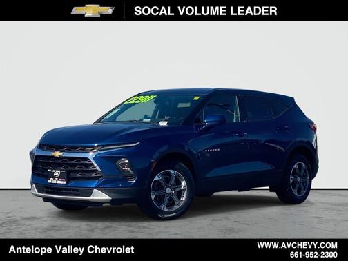 Blue Glow Metallic 2023 Chevrolet Blazer 2LT