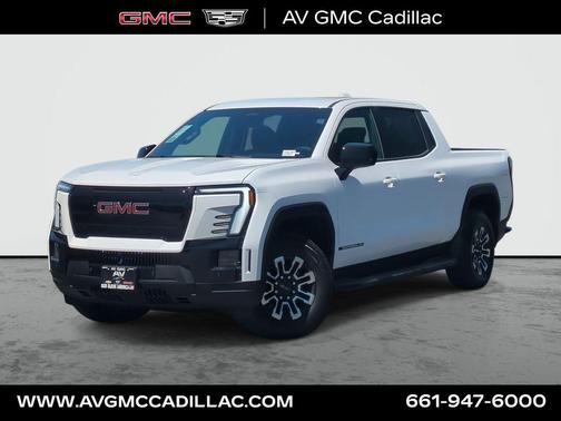 Summit White 2026 GMC Sierra EV Extended Range Elevation