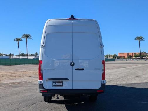 Arctic White 2024 Mercedes-Benz Sprinter 3500 170 WB High Roof Extended Cargo