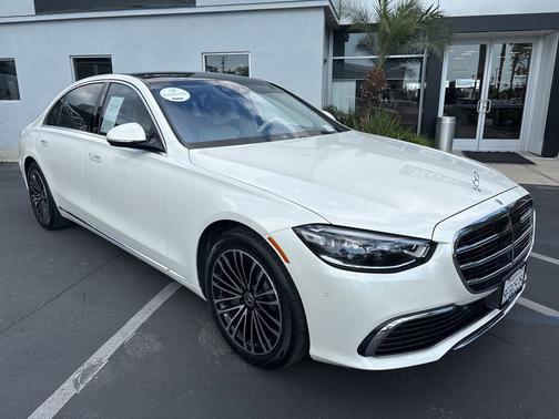 MANUFAKTUR Diamond White 2023 Mercedes-Benz S-Class S 500 4MATIC