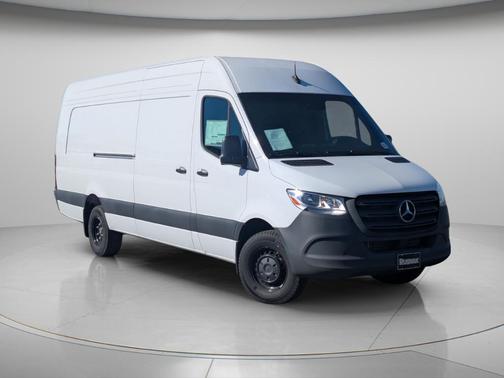Arctic White 2024 Mercedes-Benz Sprinter 3500 170 WB High Roof Extended Cargo