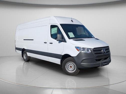 Arctic White 2024 Mercedes-Benz Sprinter 3500 170 WB High Roof Extended Cargo