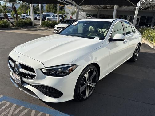 Polar White 2022 Mercedes-Benz C-Class C 300