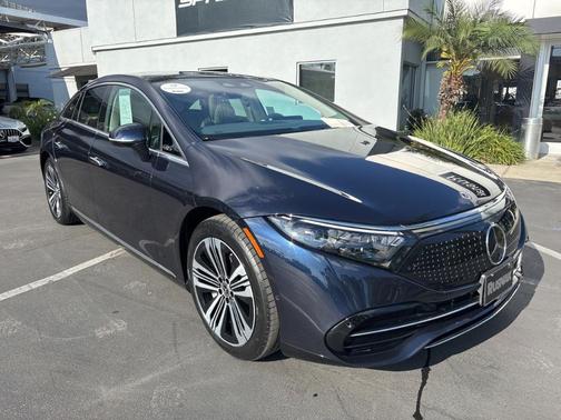 Nautical Blue Metallic 2022 Mercedes-Benz EQS 450+ Base