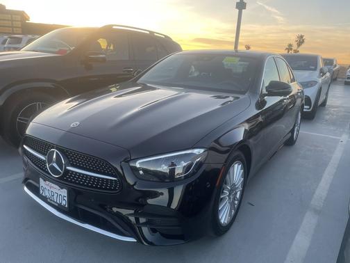 Black 2022 Mercedes-Benz E-Class E 350