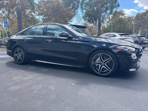 Black 2023 Mercedes-Benz C-Class C 300 4MATIC
