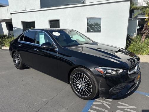 Black 2023 Mercedes-Benz C-Class C 300