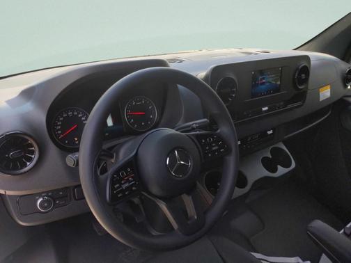 Arctic White 2024 Mercedes-Benz Sprinter 3500 170 WB High Roof Extended Cargo