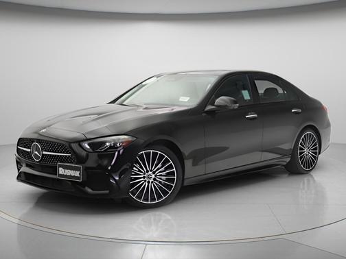 Obsidian Black Metallic 2023 Mercedes-Benz C-Class C 300