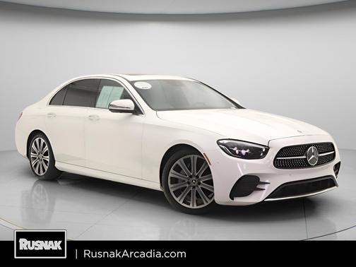 Polar White 2022 Mercedes-Benz E-Class