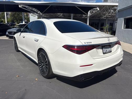 Diamond White 2022 Mercedes-Benz S-Class S 500 4MATIC