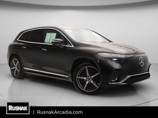 Obsidian Black Metallic 2023 Mercedes-Benz EQS 580 Base 4MATIC